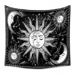 Mandala Tapestry Bohemian Sun & Moon W:130 x L:150cm